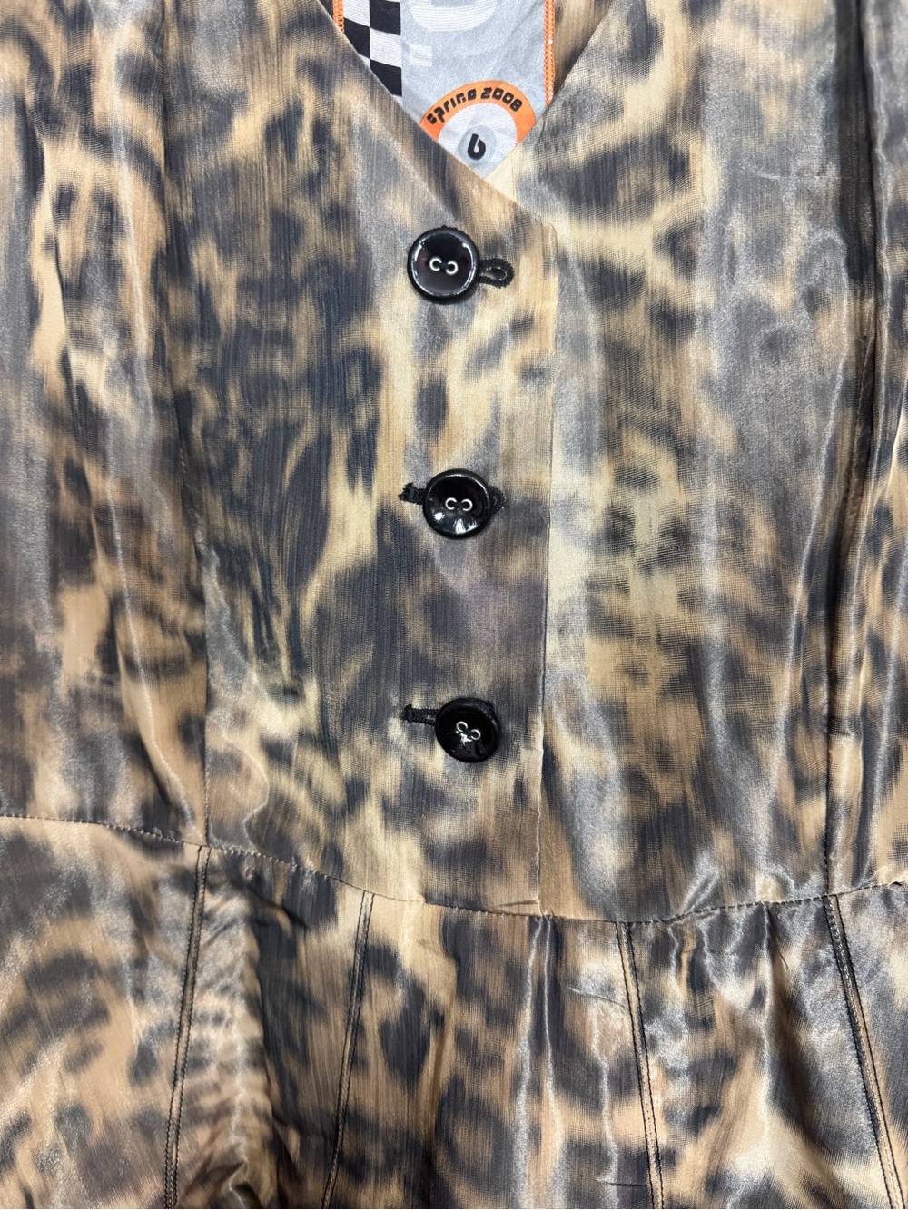 🔥 RARE L.A.M.B. BY GWEN STEFANI LEOPARD DRESS • SIZE 6 🔥 - Picture 9 of 15